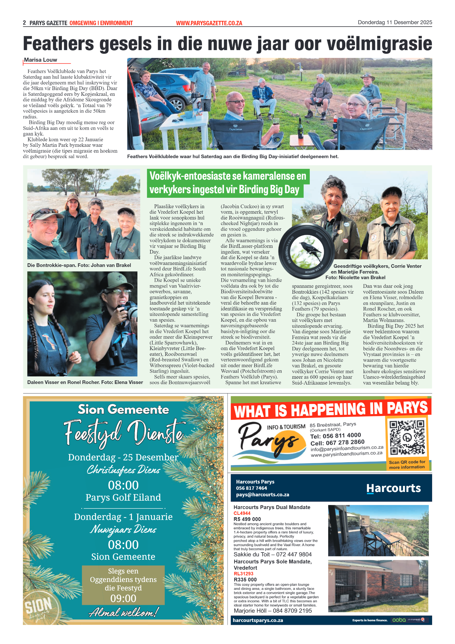 Parys Gazette Donderdag 11 Desember 2025 page 2